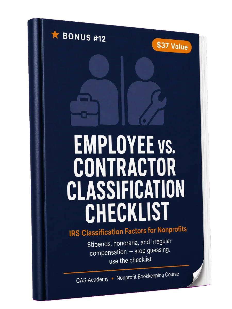 Employee vs. Contractor Classification Checklist resource mockup