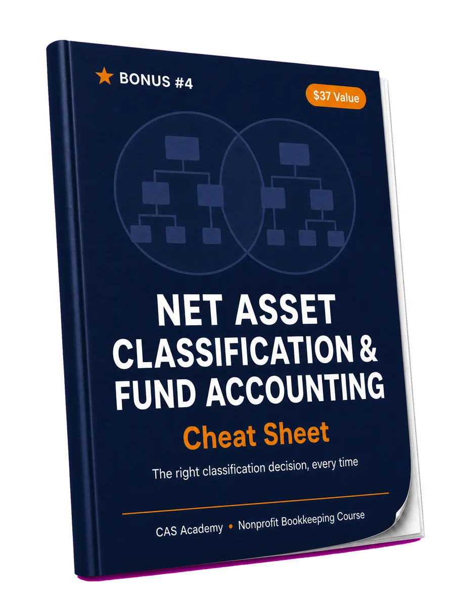 Net Asset Classification & Fund Accounting Cheat Sheet resource mockup