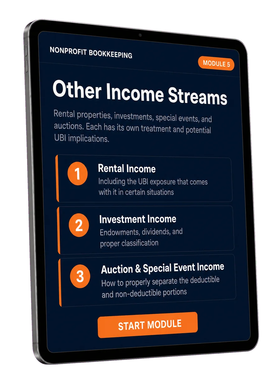Module 5: Other Income Streams course mockup